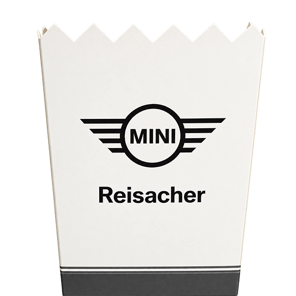 Popcornbox mit individuellem Logo