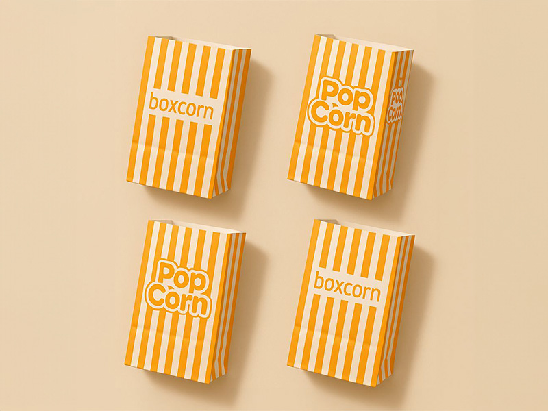 Sachets à fond plat personnalisés